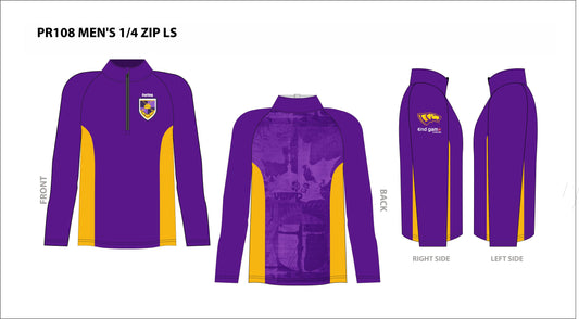 UWSP Curling 1/4zip Jersey | Long Sleeve